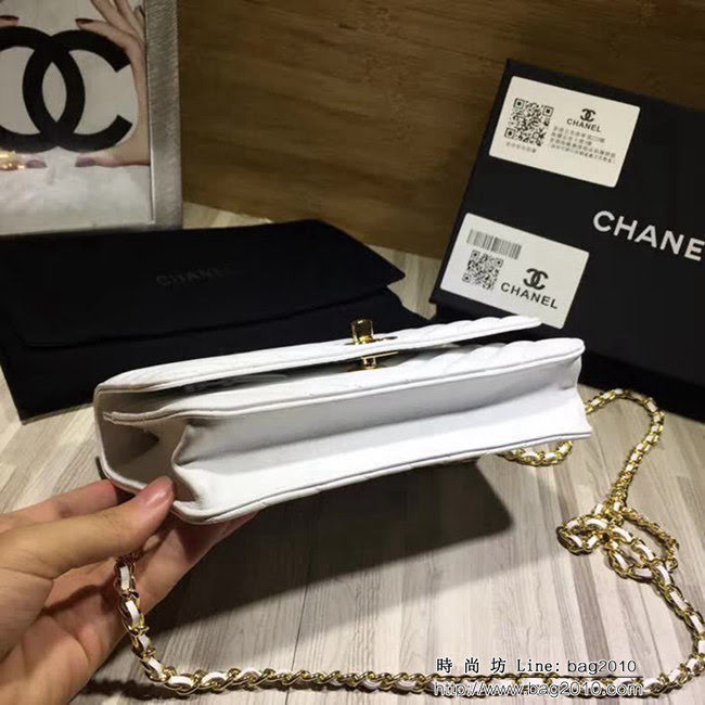 香奈兒CHANEL V982新款新顏色專櫃品質羊皮鏈條小包 DSC1256